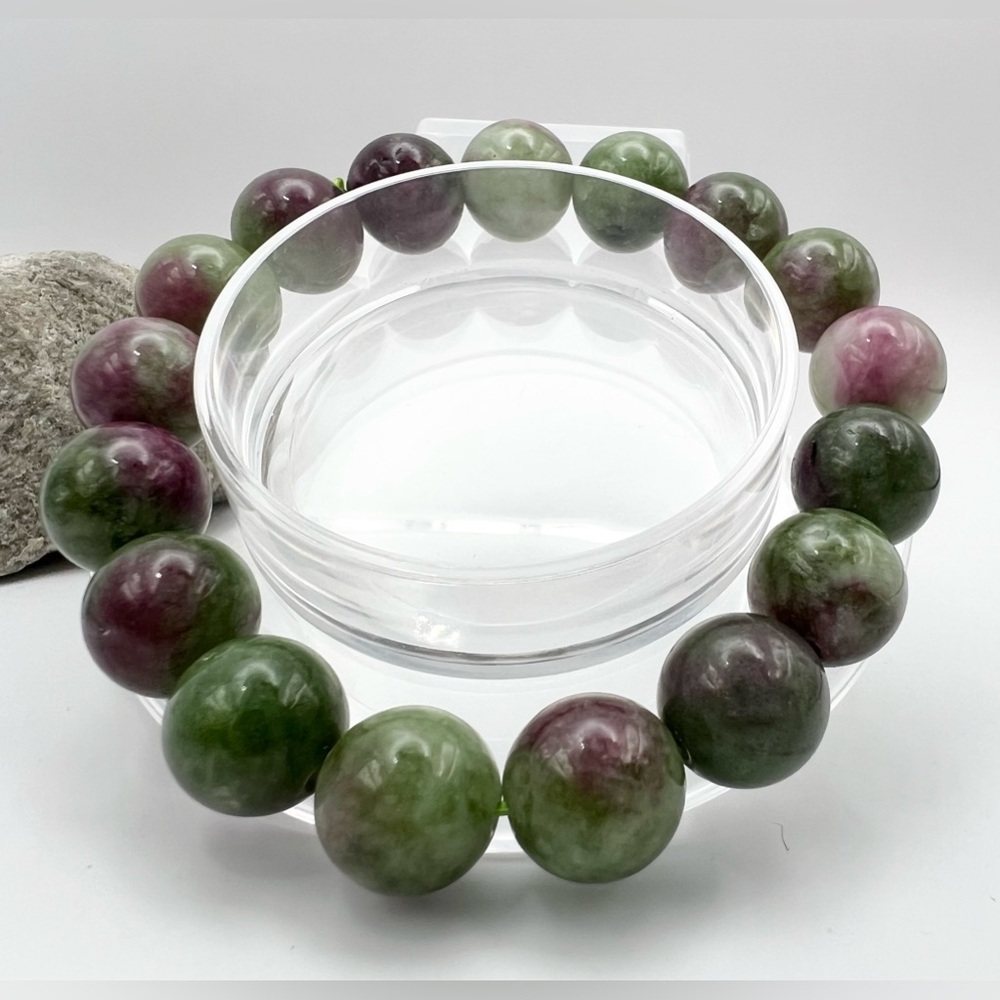 WATERMELON TOURMALINE BRACELET